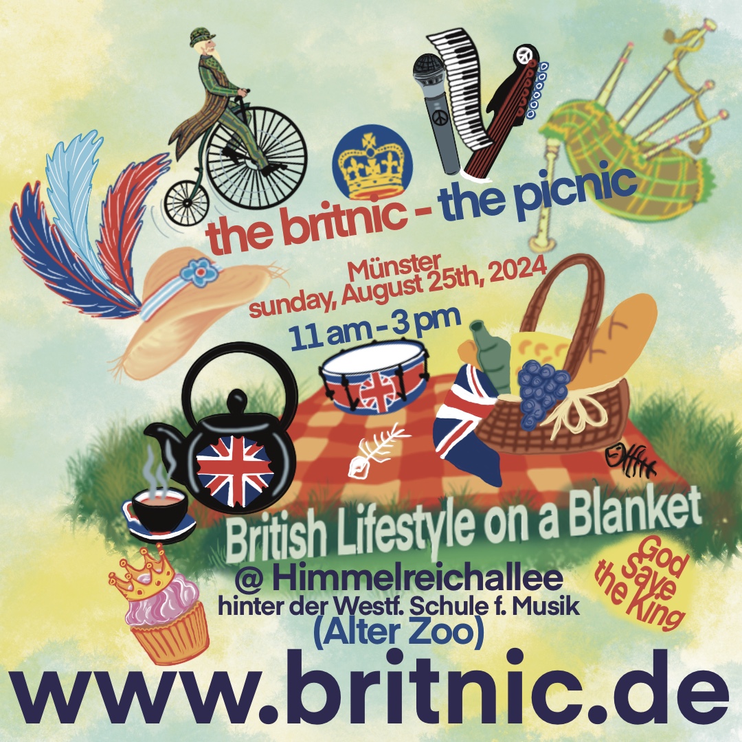 Info Plakat für das Britnic 2024 www.britnic.de