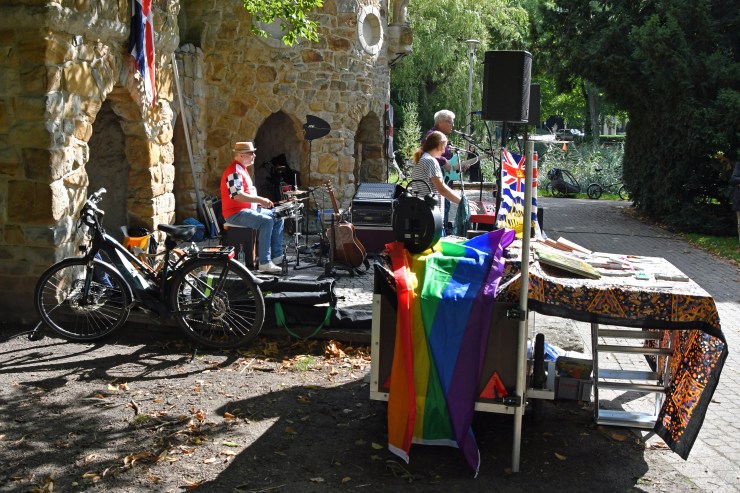 Trio CaoTina bei einem Auftritt
